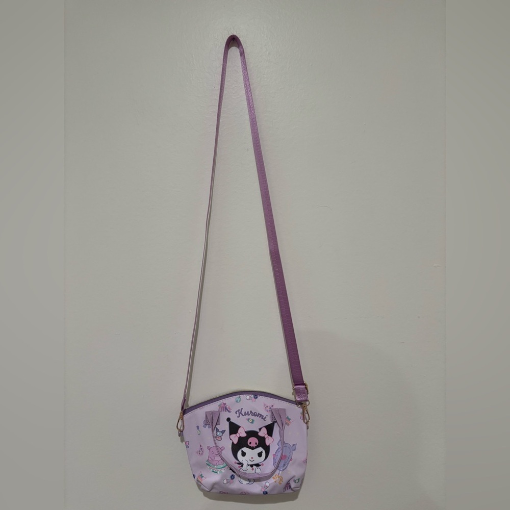 Kuromi Lavender Crossbody Bag - Women's Shoulder Purse
